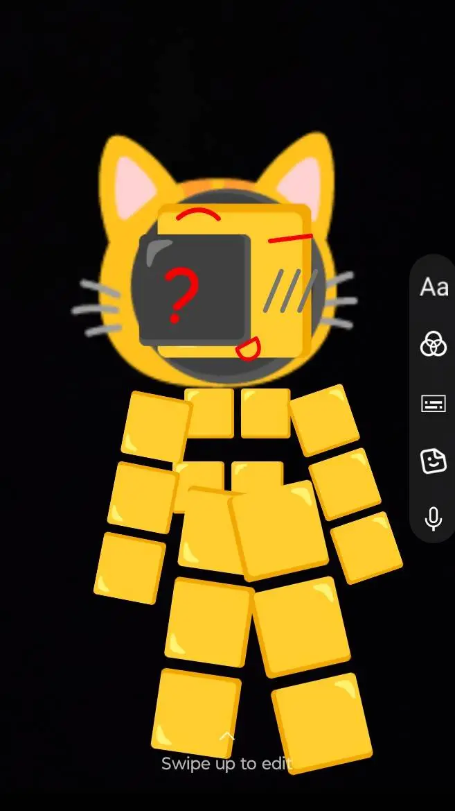 ai character: Admin lucky block  background