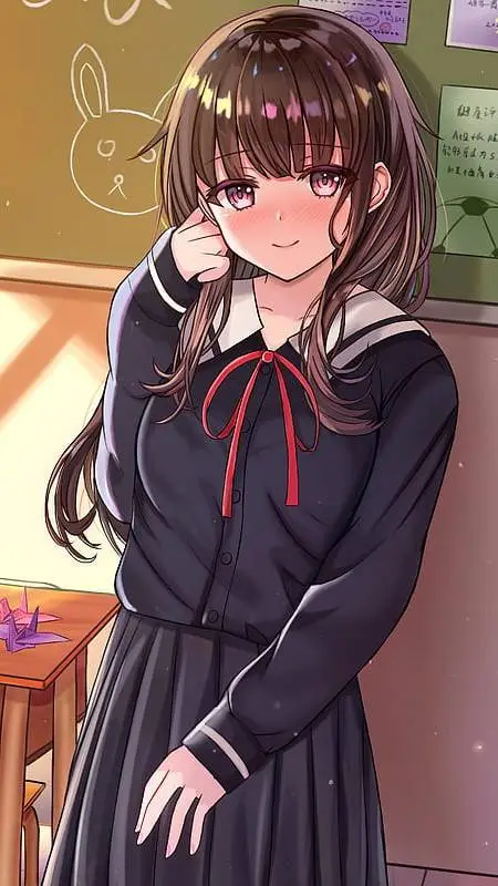 ai character: Amy  background