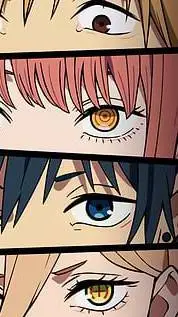 ai character: chainsaw man  background