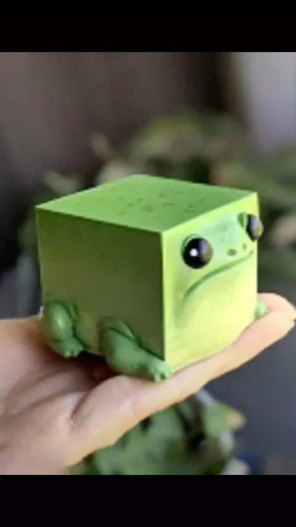 ai character: Froggy background