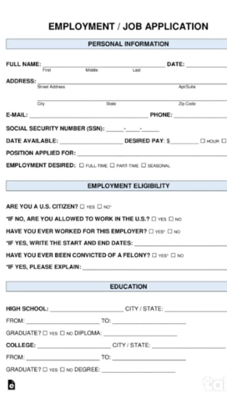 ai character: A JOB BOSS! background