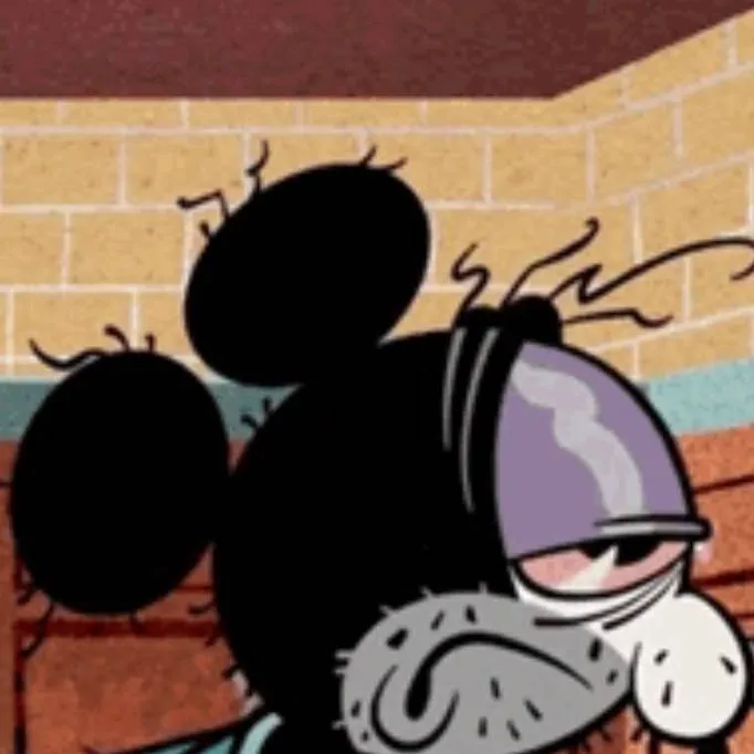 chat with ai character: lazy Micky mouse🐭