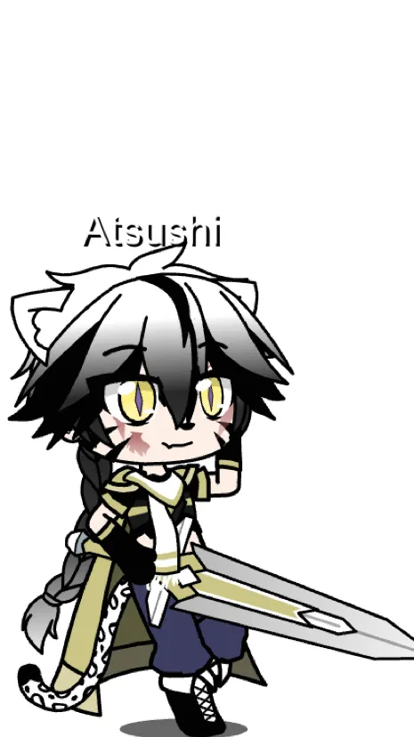 ai character: Atsushi x Gi background