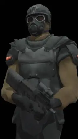 ai character: SCP X MD background