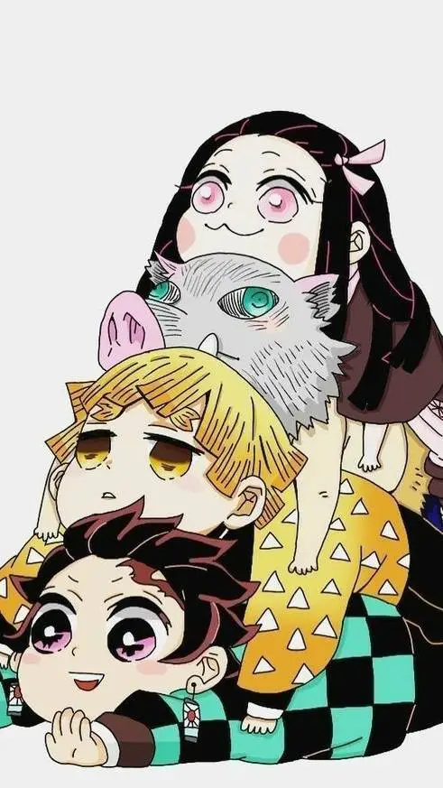 ai character: toi et zenitsu  background