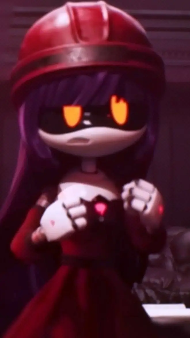 ai character: doll  background