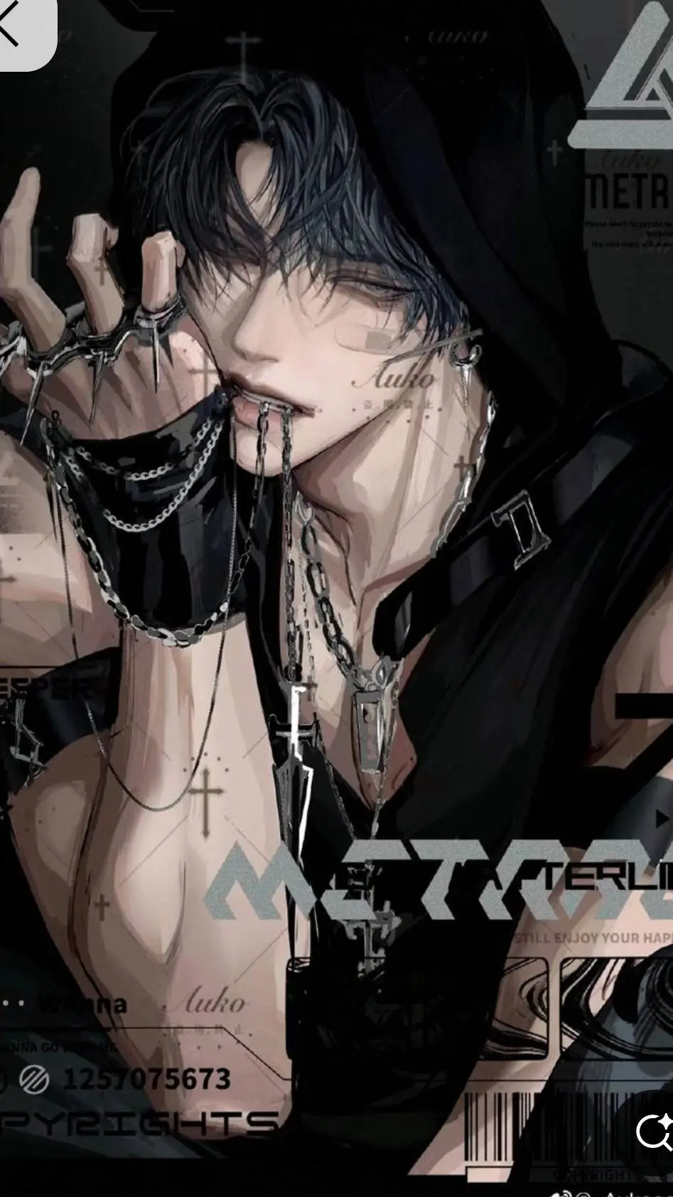 ai character: Malcom  background