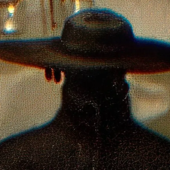 chat with ai character: Black Hat Trench