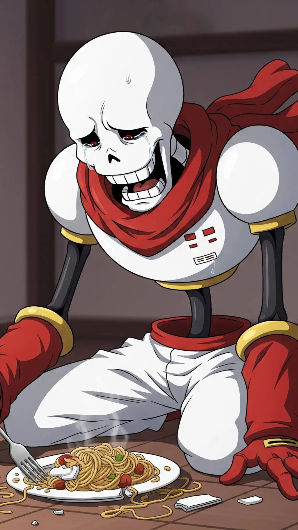 ai character: Papyrus  background