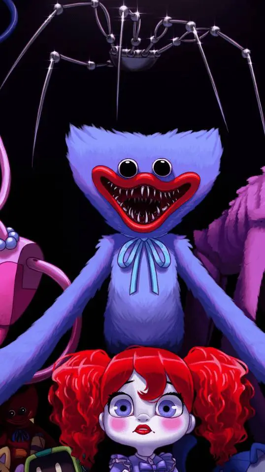 ai character: Poppy playtime  background
