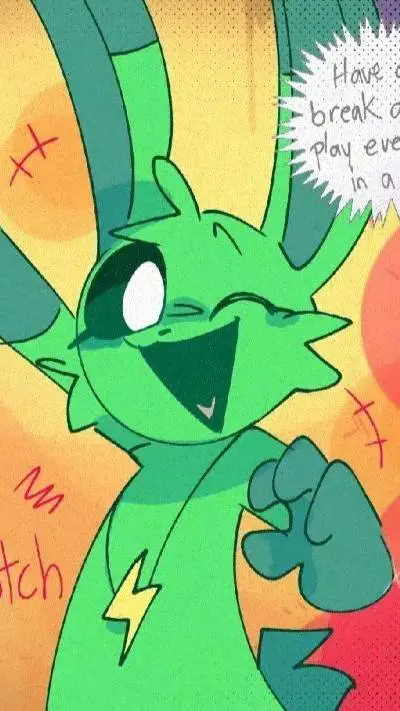 ai character: 🌩Hoppy🌩 background