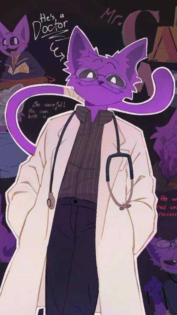 ai character: 🤑Dr Catnap🤑 background