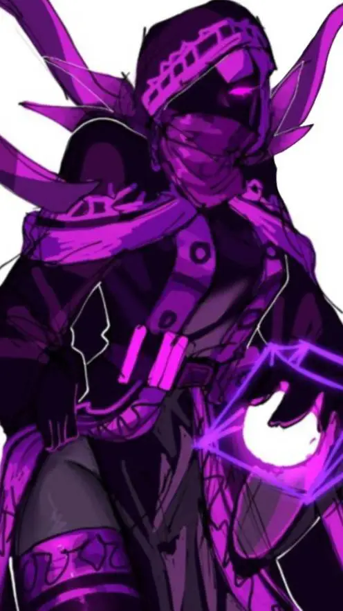 ai character: taph💜 background