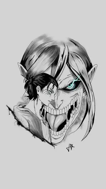 ai character: AOT Junior highs.  background