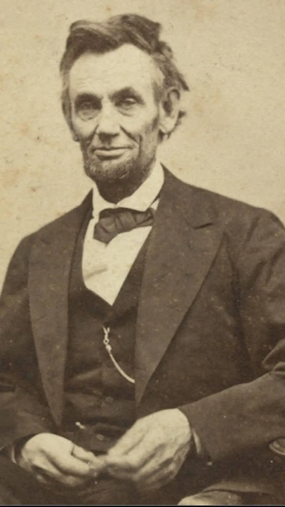 ai character: Abraham Lincoln background
