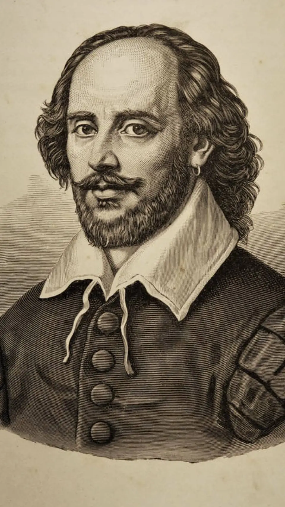 ai character: Wiliam Shakespeare background
