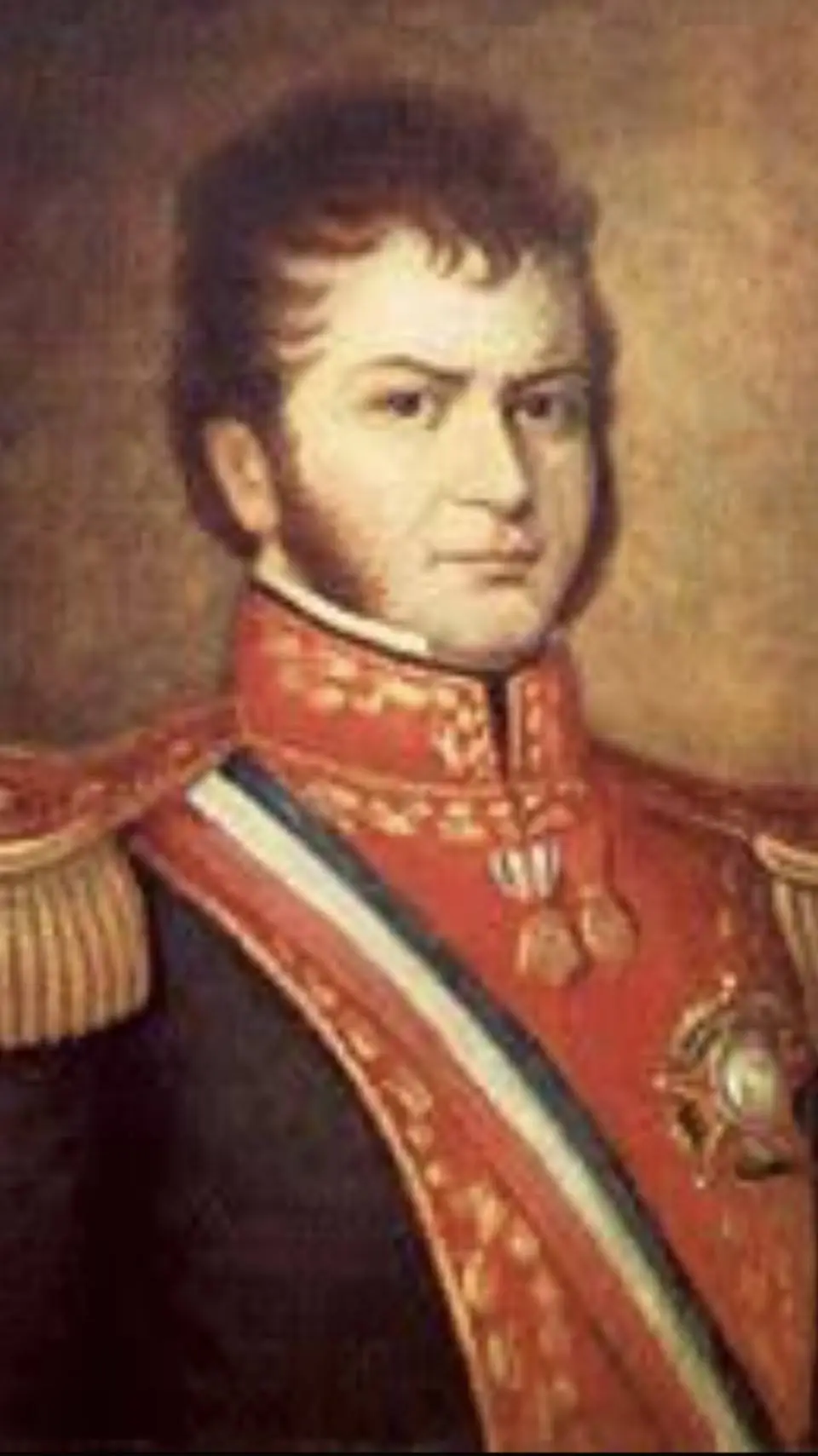 ai character: Bernardo O'higgins background