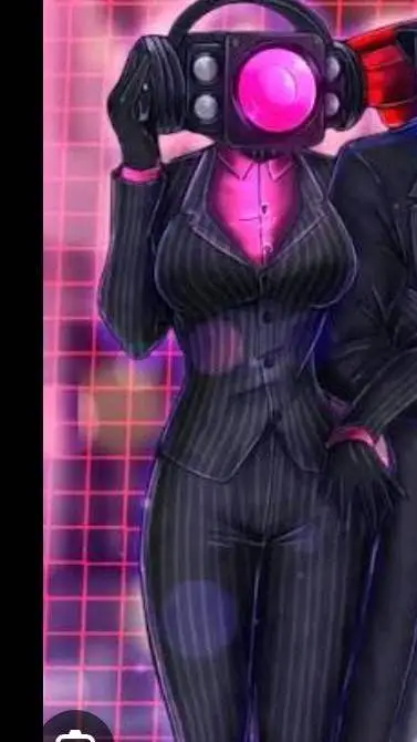 ai character: speaker woman  background