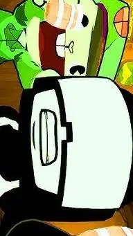 ai character: tankman y flippy background
