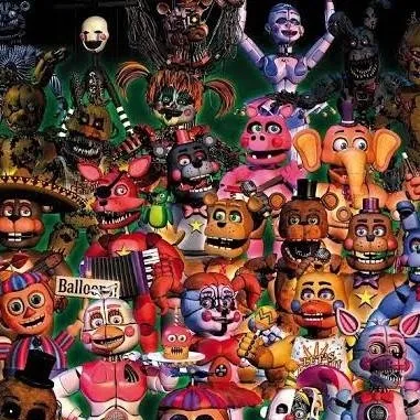 chat with ai character: all animatronicos