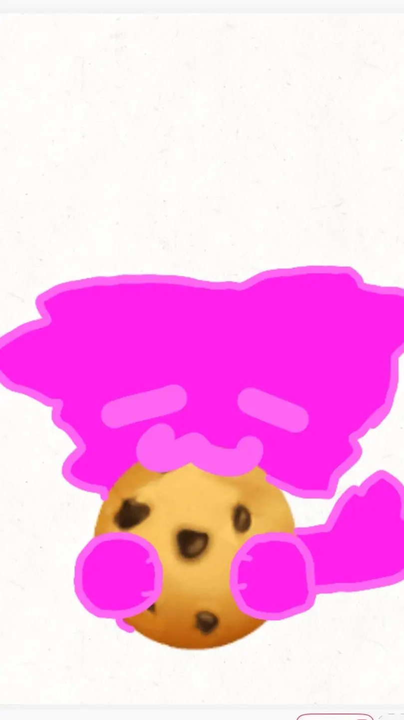 ai character: pink strawberryෆ🍓 background