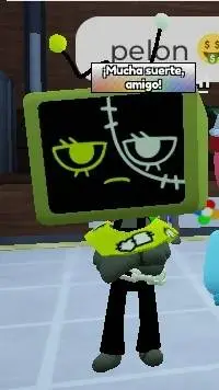 ai character: Vee frankeistain background