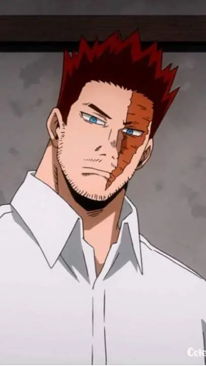 ai character: •[Enji todoroki]• background