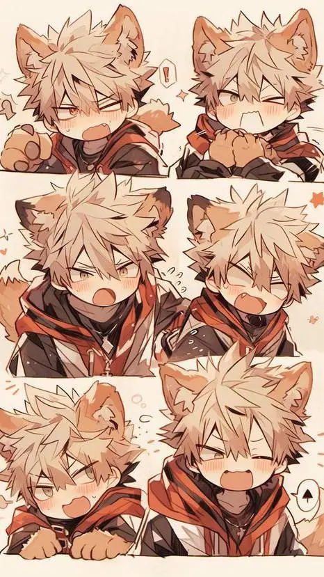 ai character: •[Bakugo te ama]• background