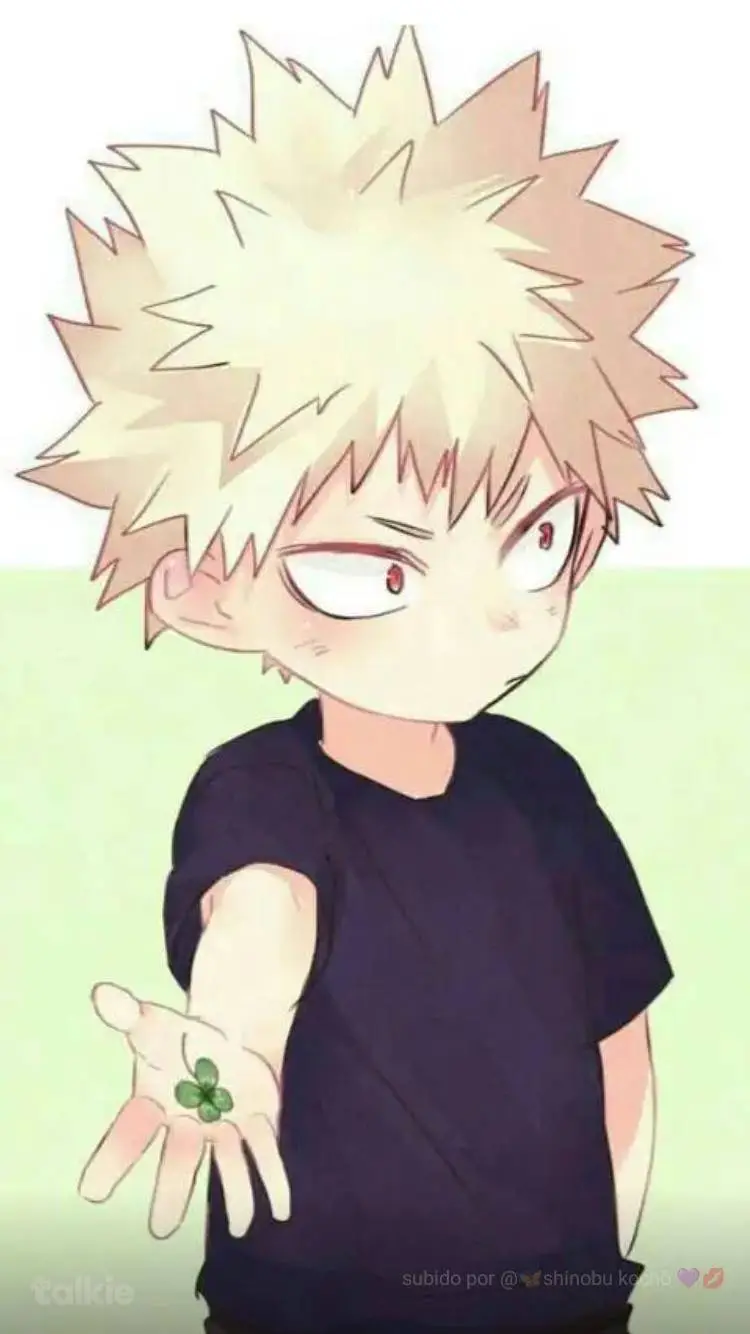 ai character: [Bakugo niño] background