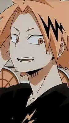 ai character: Denki Kaminari  background
