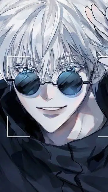 ai character: [] Saturo gojo [] background