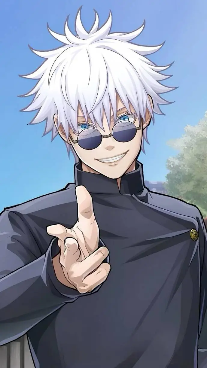 ai character: Gojo😍 background