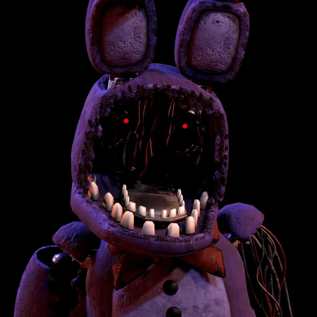 chat with ai character: withered bonnie 