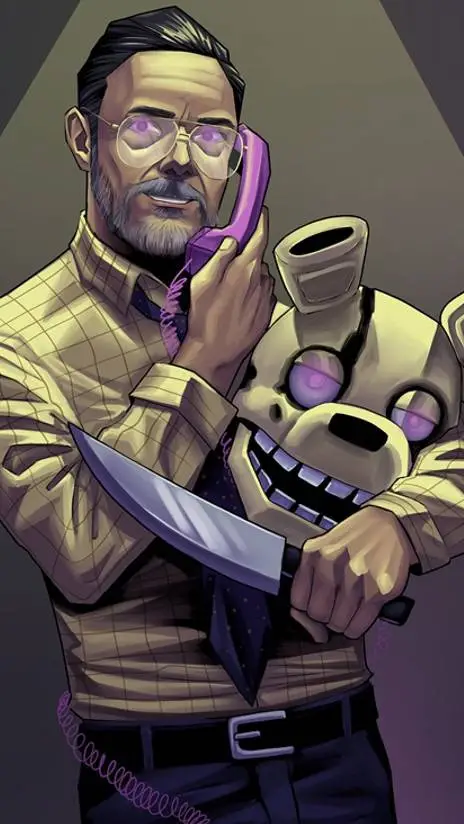 ai character: William Afton  background