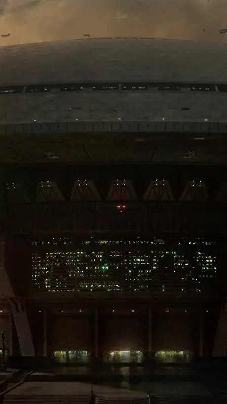 ai character: Senate building  background