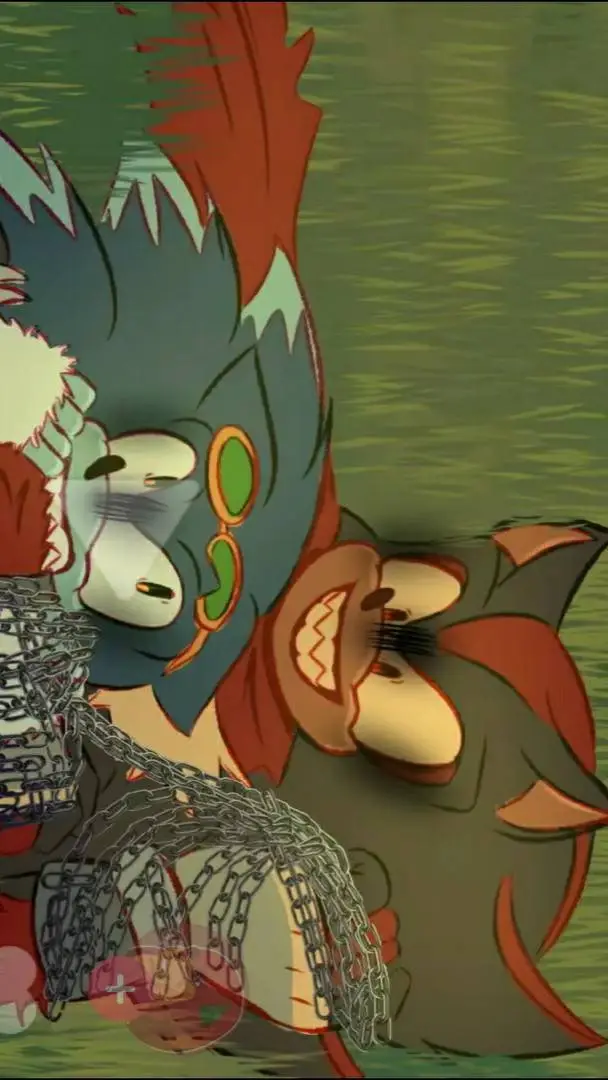 ai character: shadow x sonic background