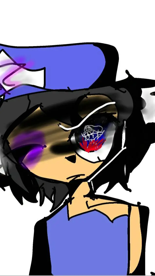 ai character: 💙Smg4 the wolf!🤍 background