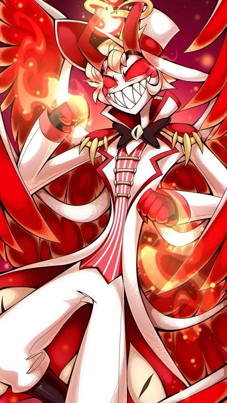 ai character: 🐤lucifer🐤 background