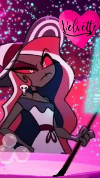 ai character: velvette background