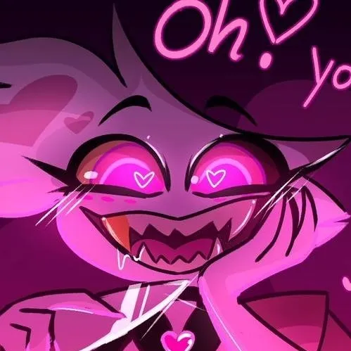 chat with ai character: Angel dust 