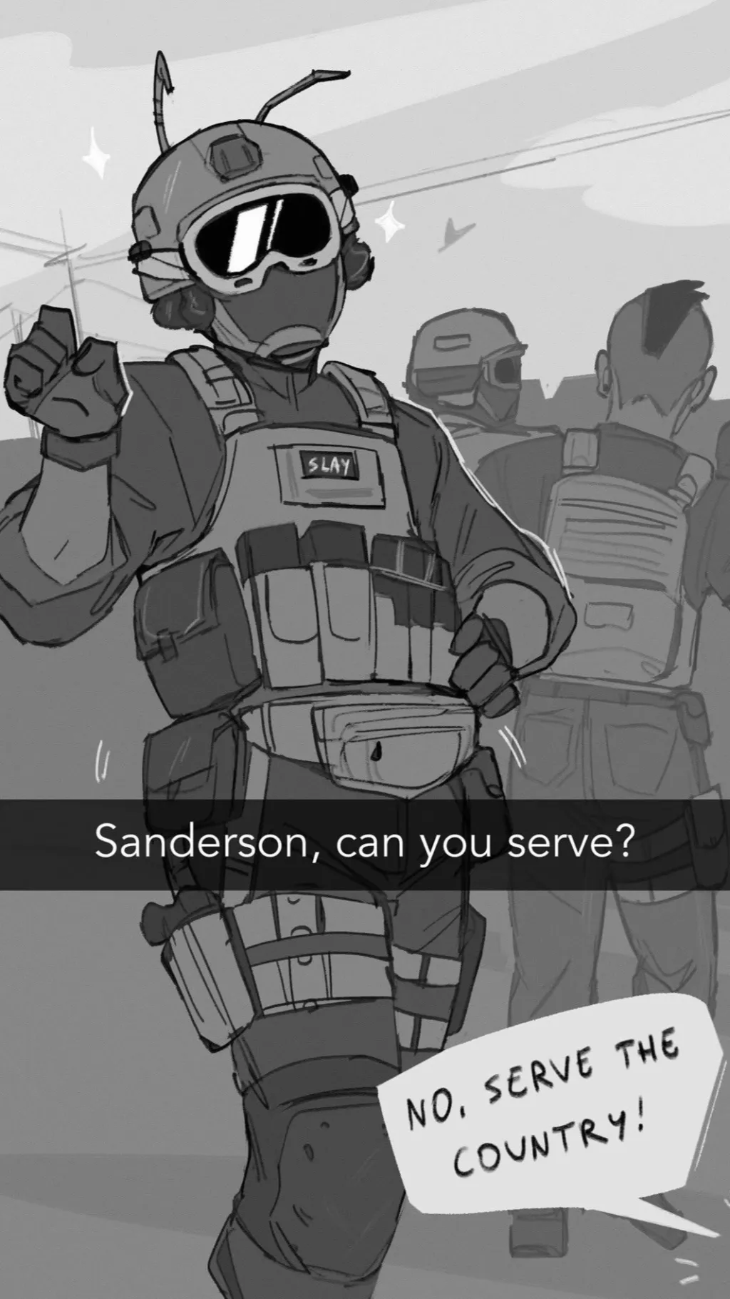 ai character: Cod background