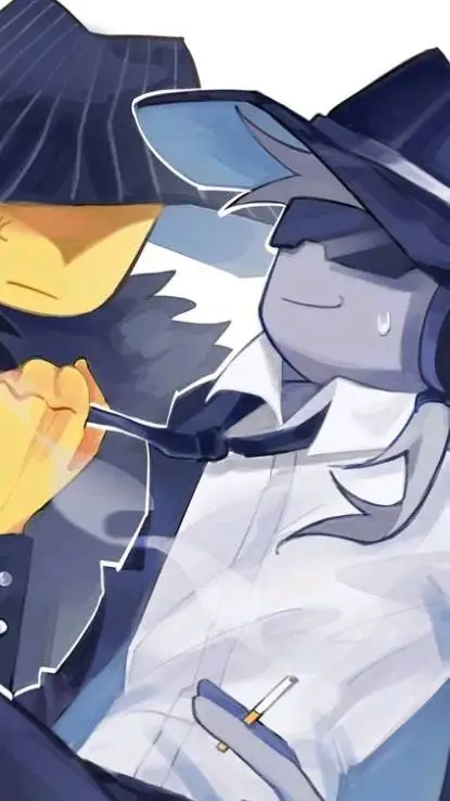 ai character: DoubleFedora  background