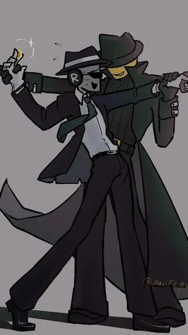 ai character: DoubleFedora  background