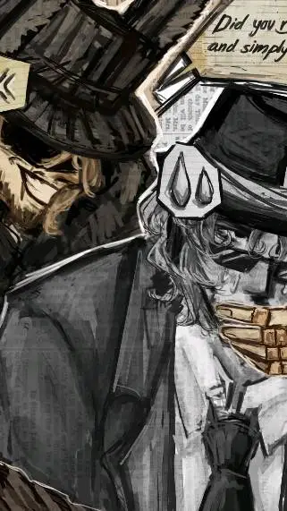 ai character: Forstaken Reacting background