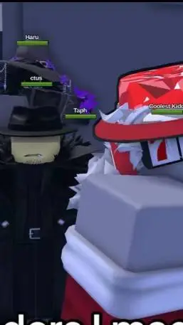 ai character: DoubleFedora  background