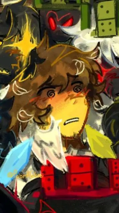 ai character: ADM1NVIRUS✨ background