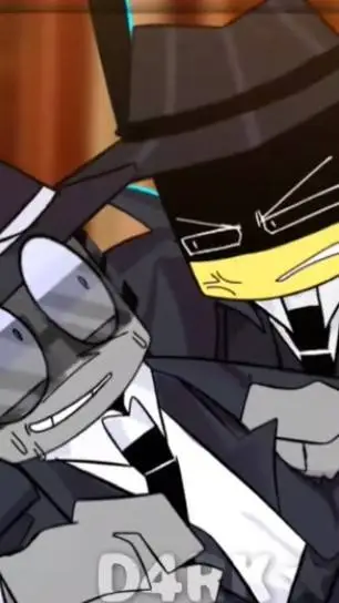 ai character: DoubleFedora  background