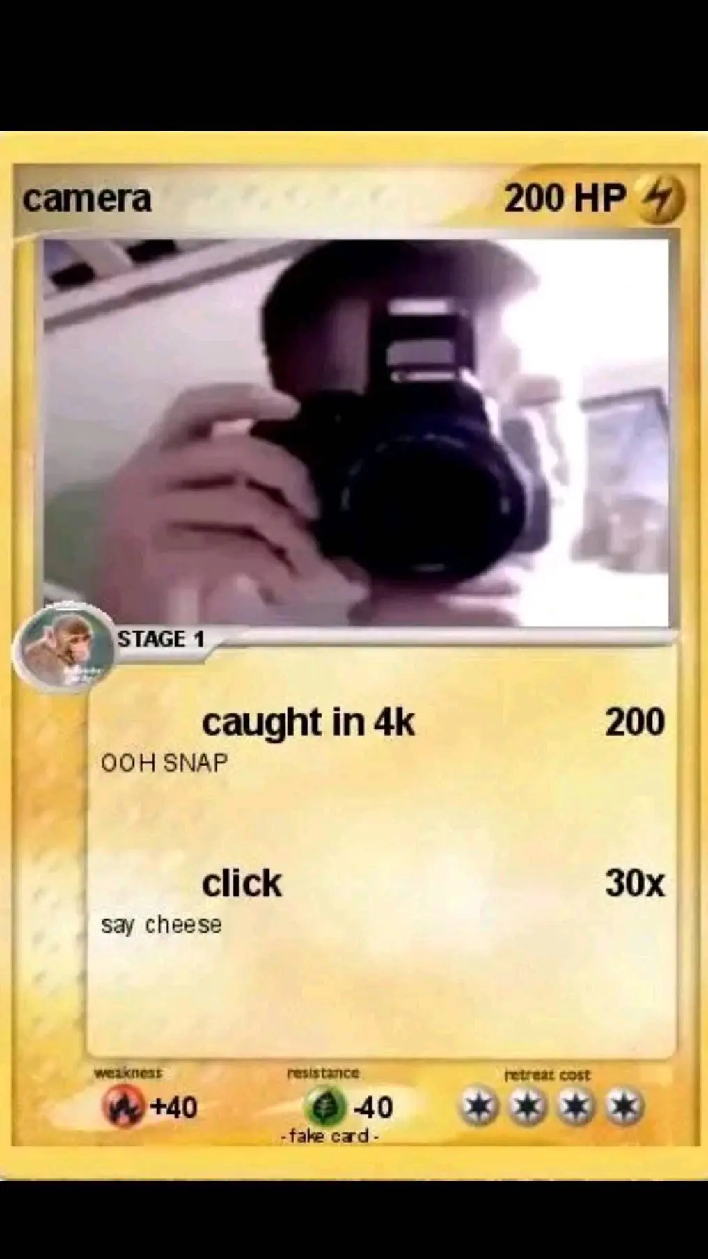 ai character: camera man background