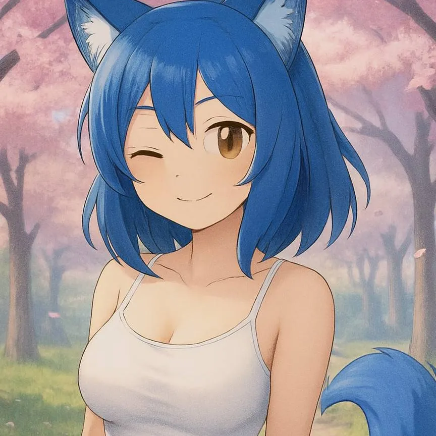 chat with ai character: Yumi 🐺💙