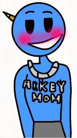 ai character: Sus Doodle background